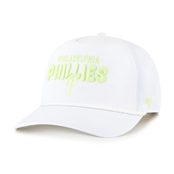 Philadelphia Phillies 47 philadelphia phillies womens white bright side adjustable hitch hat Collection - Exclusive Jerseys, Caps, and Hats