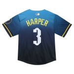 Philadelphia Phillies infant philadelphia phillies bryce harper nike blue 2024 city connect limited player jersey Collection - Exclusive Jerseys, Caps, and Hats