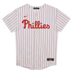 Philadelphia Phillies juvenile philadelphia phillies white home blank replica jersey Collection - Exclusive Jerseys, Caps, and Hats