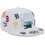Philadelphia Phillies mens new era white 2025 spring training grapefruit league 9fifty snapback hat Collection - Exclusive Jerseys, Caps, and Hats
