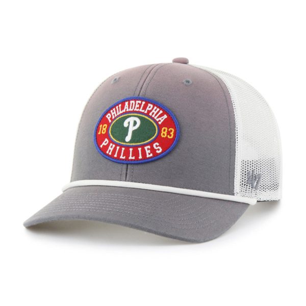 Philadelphia Phillies mens philadelphia phillies 47 graywhite tide sweep rope trucker adjustable hat Collection - Exclusive Jerseys, Caps, and Hats