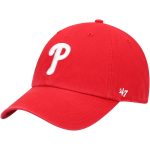 Philadelphia Phillies mens philadelphia phillies 47 red clean up adjustable hat Collection - Exclusive Jerseys, Caps, and Hats