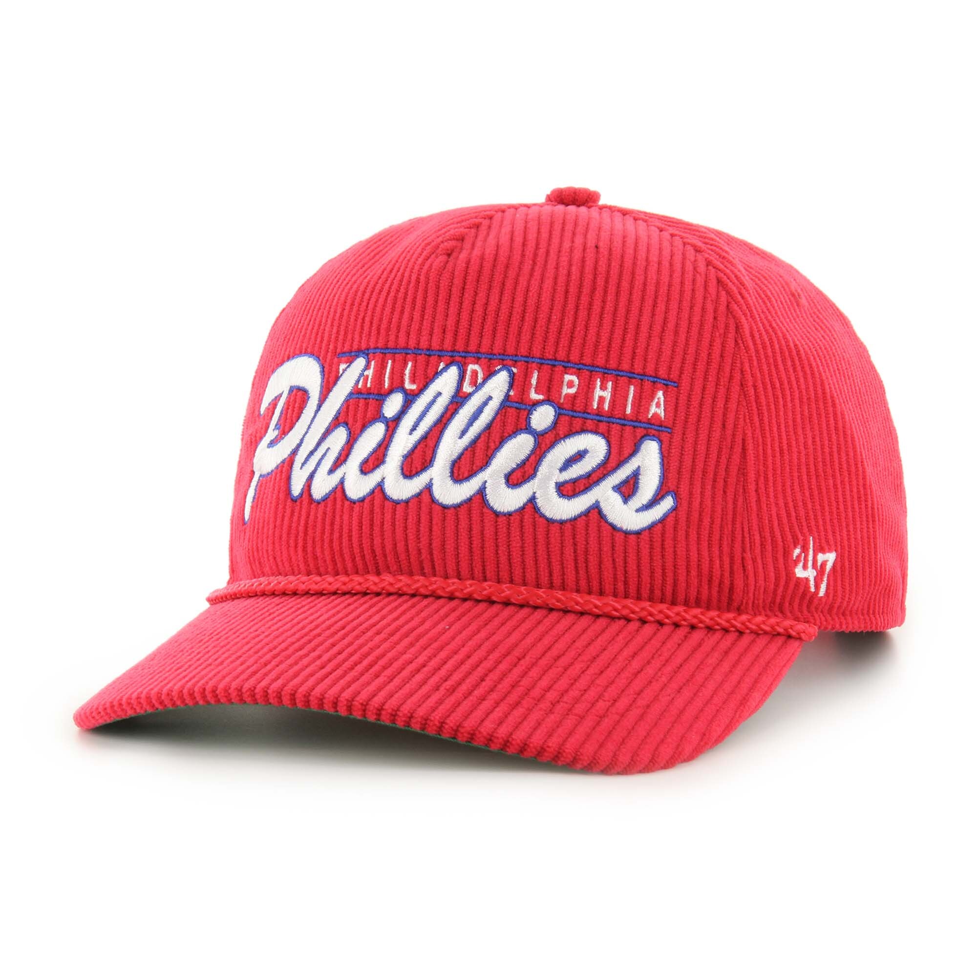 Philadelphia Phillies mens philadelphia phillies 47 red corduroy hitch adjustable hat Collection - Exclusive Jerseys, Caps, and Hats