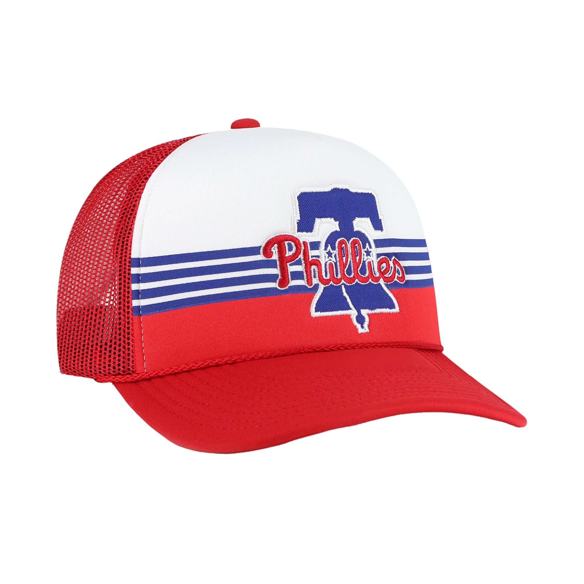 Philadelphia Phillies mens philadelphia phillies 47 red lift off foam front mesh trucker adjustable hat Collection - Exclusive Jerseys, Caps, and Hats