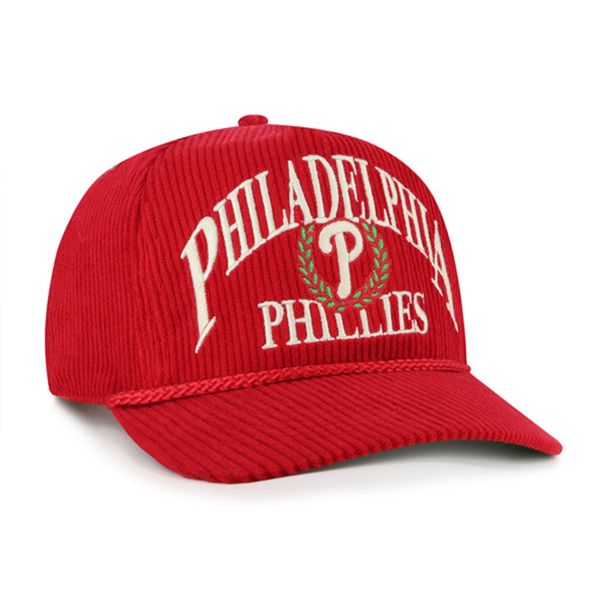 Philadelphia Phillies mens philadelphia phillies 47 red pitchout rope hitch adjustable hat Collection - Exclusive Jerseys, Caps, and Hats