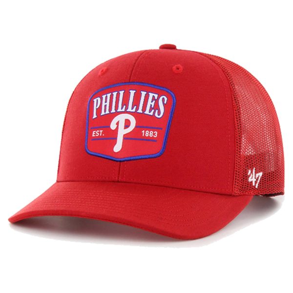 Philadelphia Phillies mens philadelphia phillies 47 red squad trucker adjustable hat Collection - Exclusive Jerseys, Caps, and Hats