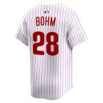 Philadelphia Phillies mens philadelphia phillies alec bohm nike white alternate limited player jersey Collection - Exclusive Jerseys, Caps, and Hats