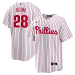 Philadelphia Phillies mens philadelphia phillies alec bohm nike white replica player jersey Collection - Exclusive Jerseys, Caps, and Hats