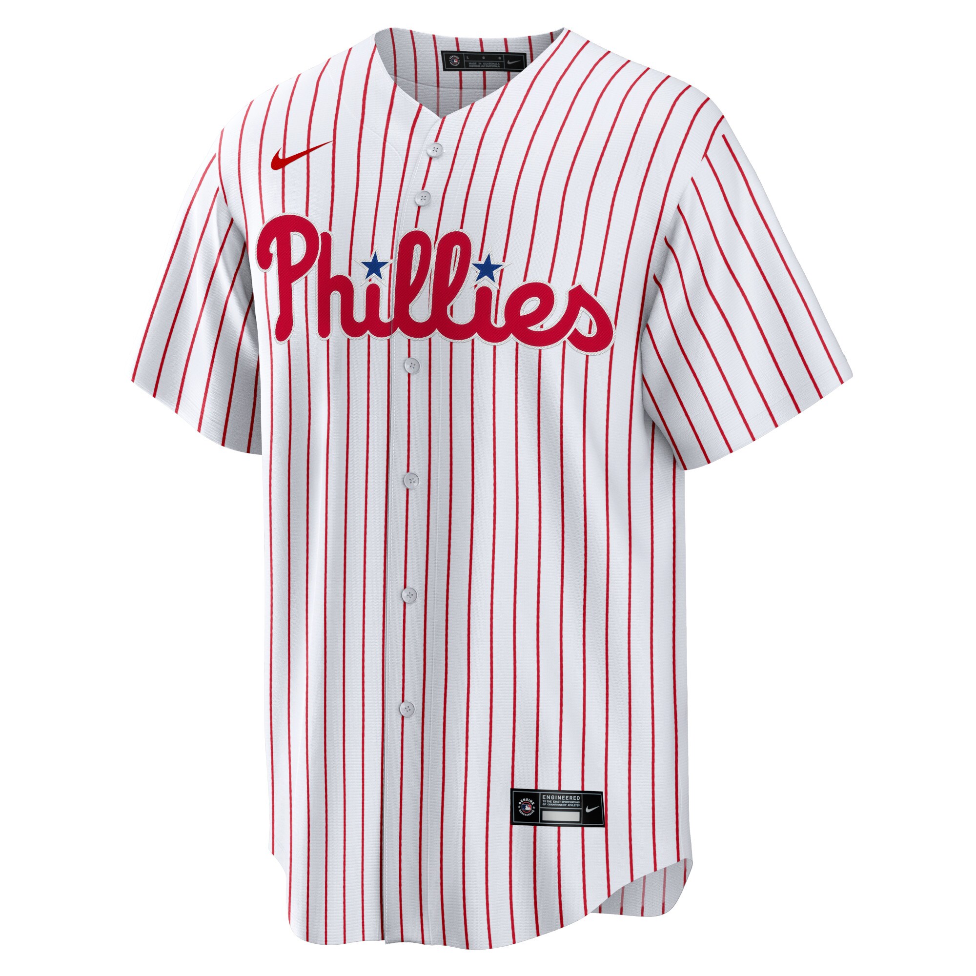 Philadelphia Phillies mens philadelphia phillies alec bohm nike white replica player jersey Collection - Exclusive Jerseys, Caps, and Hats
