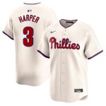 Philadelphia Phillies mens philadelphia phillies bryce harper nike cream 3rd alternate limited player jersey Collection - Exclusive Jerseys, Caps, and Hats