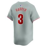 Philadelphia Phillies mens philadelphia phillies bryce harper nike gray away limited player jersey Collection - Exclusive Jerseys, Caps, and Hats