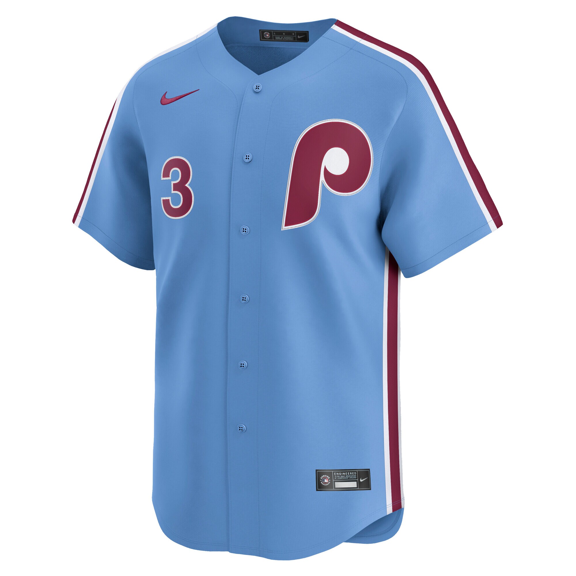 Philadelphia Phillies mens philadelphia phillies bryce harper nike light blue alternate limited player jersey Collection - Exclusive Jerseys, Caps, and Hats