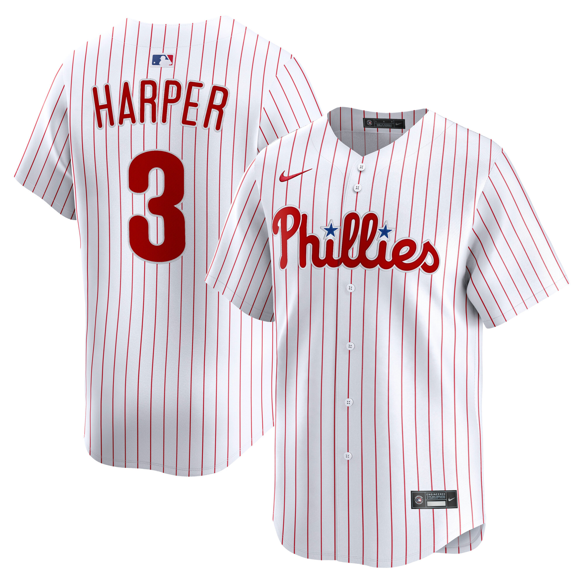 Philadelphia Phillies mens philadelphia phillies bryce harper nike white home limited player jersey Collection - Exclusive Jerseys, Caps, and Hats