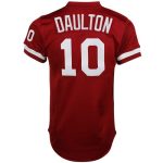 Philadelphia Phillies mens philadelphia phillies darren daulton mitchell  ness red cooperstown mesh batting practice jersey Collection - Exclusive Jerseys, Caps, and Hats