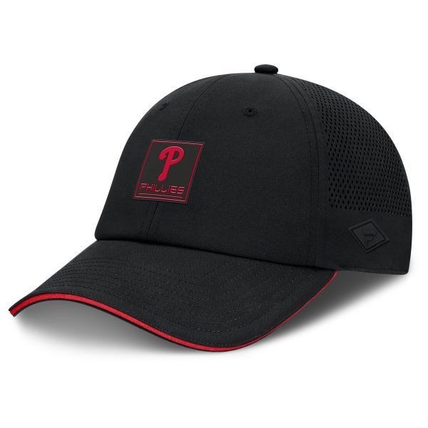 Philadelphia Phillies mens philadelphia phillies fanatics black level up driver adjustable hat Collection - Exclusive Jerseys, Caps, and Hats