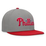 Philadelphia Phillies mens philadelphia phillies fanatics grayred clubhouse dugout fitted hat Collection - Exclusive Jerseys, Caps, and Hats