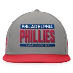 Philadelphia Phillies mens philadelphia phillies fanatics grayred line drive two-tone snapback hat Collection - Exclusive Jerseys, Caps, and Hats