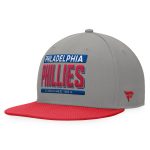 Philadelphia Phillies mens philadelphia phillies fanatics grayred line drive two-tone snapback hat Collection - Exclusive Jerseys, Caps, and Hats