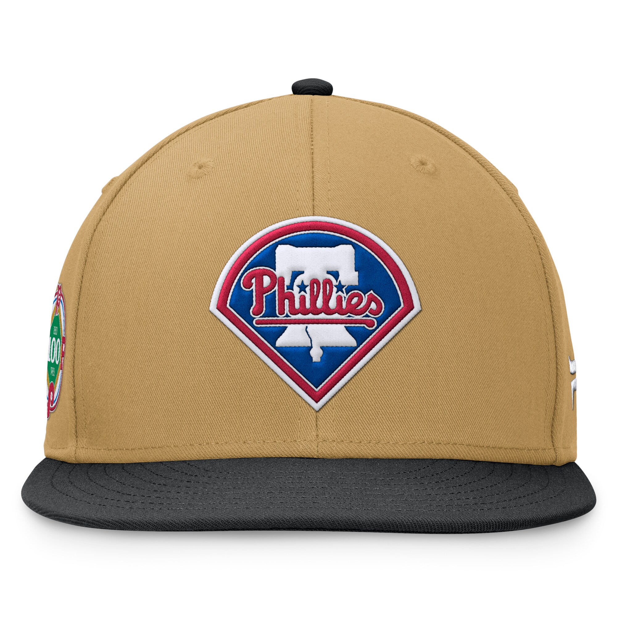 Philadelphia Phillies mens philadelphia phillies fanatics khakiblack heritage two-tone fitted hat Collection - Exclusive Jerseys, Caps, and Hats