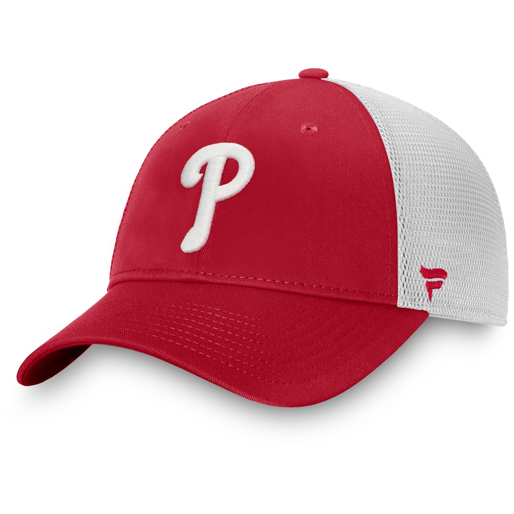Philadelphia Phillies mens philadelphia phillies fanatics red team core unstructured trucker adjustable hat Collection - Exclusive Jerseys, Caps, and Hats