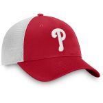 Philadelphia Phillies mens philadelphia phillies fanatics red team core unstructured trucker adjustable hat Collection - Exclusive Jerseys, Caps, and Hats