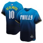 Philadelphia Phillies mens philadelphia phillies j.t. realmuto nike blue 2024 city connect limited player jersey Collection - Exclusive Jerseys, Caps, and Hats