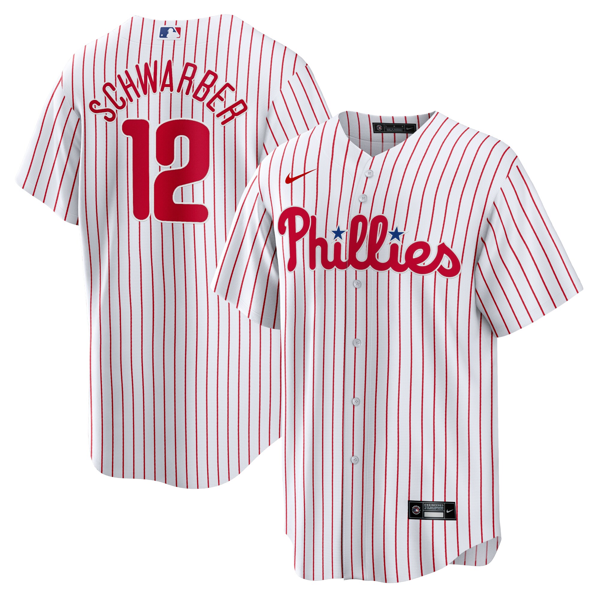 Philadelphia Phillies mens philadelphia phillies kyle schwarber nike white replica player jersey Collection - Exclusive Jerseys, Caps, and Hats