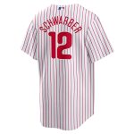 Philadelphia Phillies mens philadelphia phillies kyle schwarber nike white replica player jersey Collection - Exclusive Jerseys, Caps, and Hats