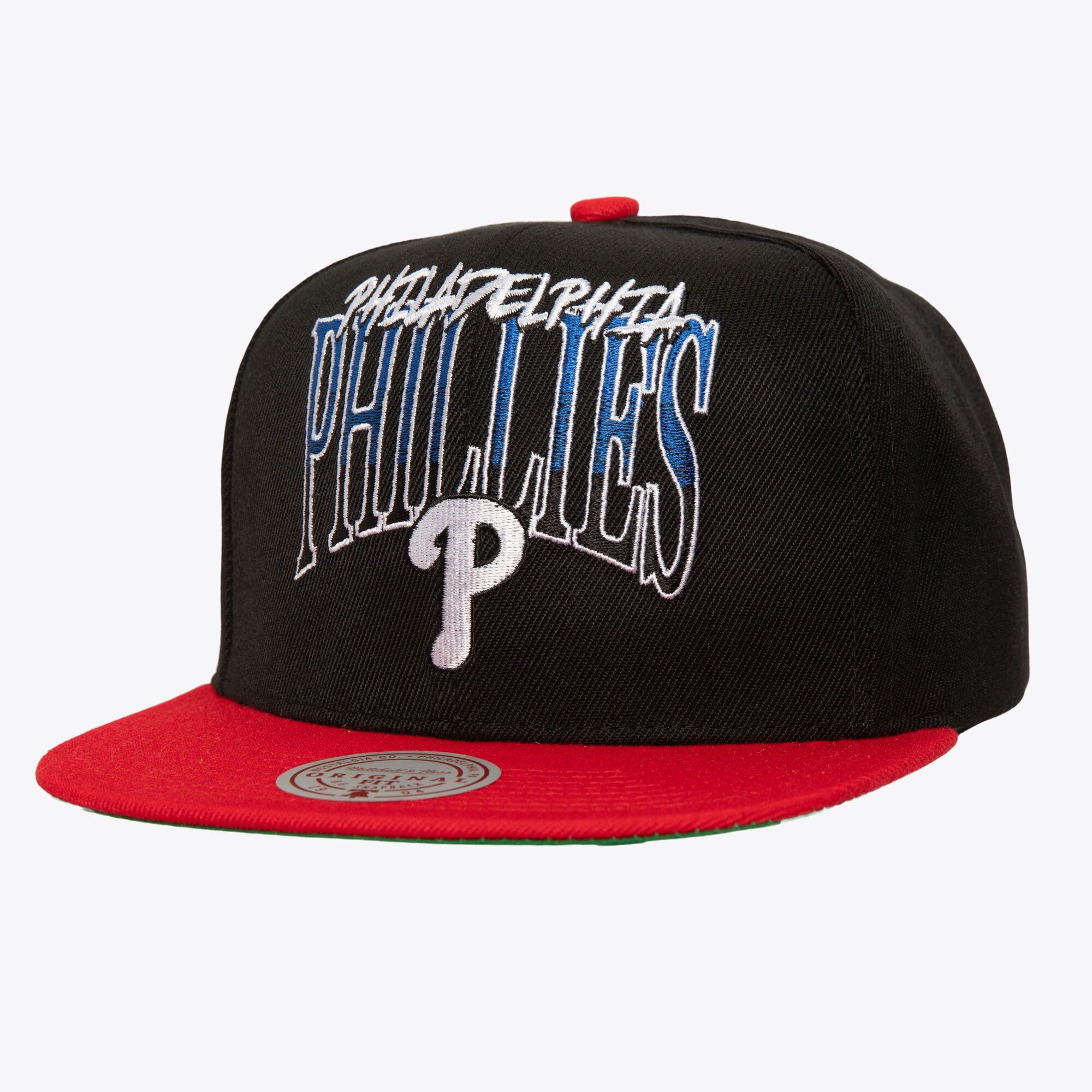 Philadelphia Phillies mens philadelphia phillies mitchell  ness black rise up snapback hat Collection - Exclusive Jerseys, Caps, and Hats