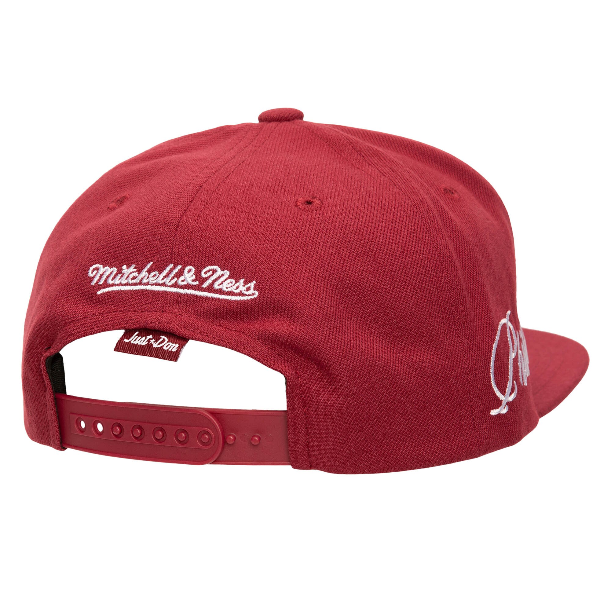 Philadelphia Phillies mens philadelphia phillies mitchell  ness maroon just don x mlb lux script snapback hat Collection - Exclusive Jerseys, Caps, and Hats