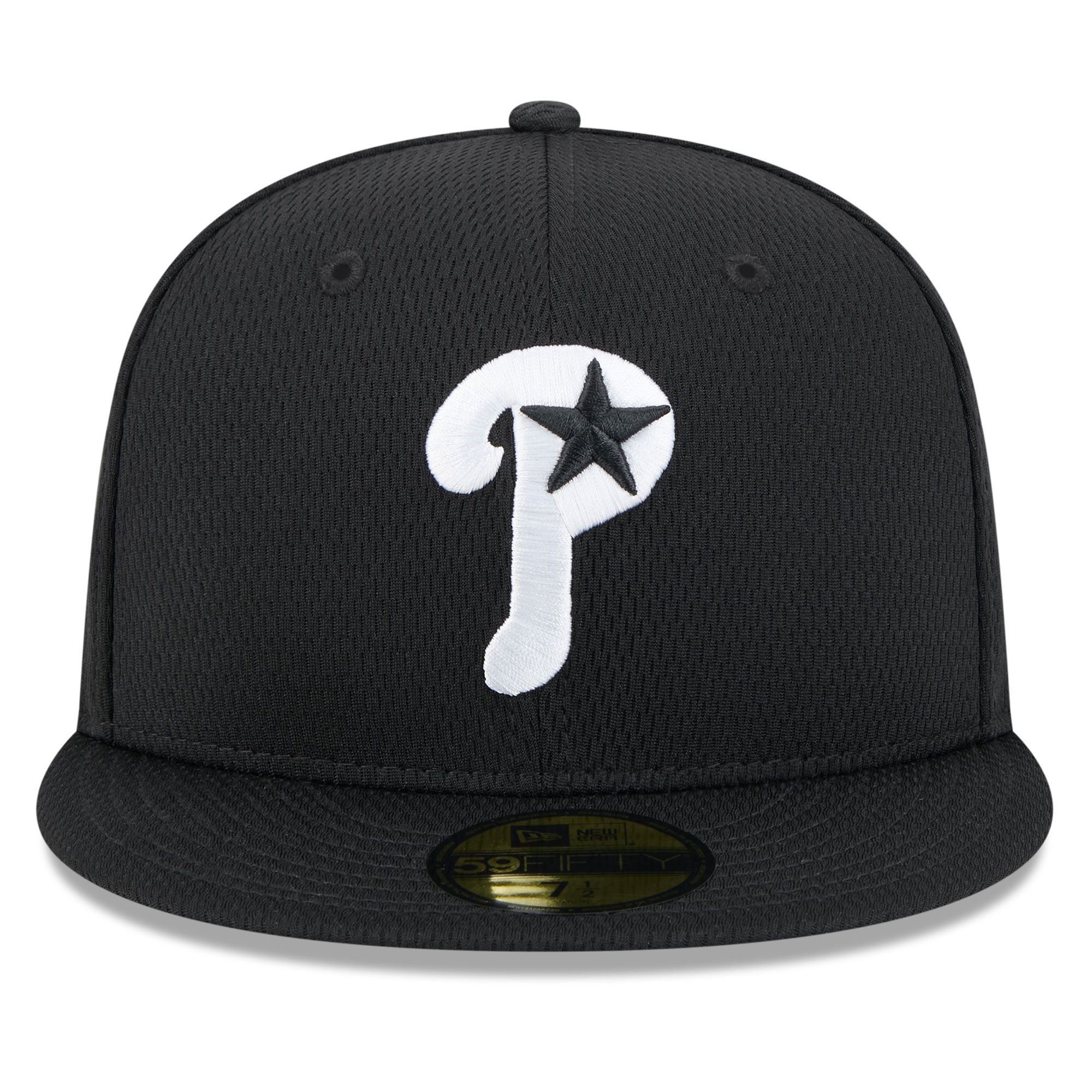 Philadelphia Phillies mens philadelphia phillies new era black 2025 mlb clubhouse 59fifty fitted hat Collection - Exclusive Jerseys, Caps, and Hats