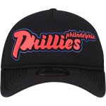 Philadelphia Phillies mens philadelphia phillies new era black retro bold a-frame trucker 9forty adjustable hat Collection - Exclusive Jerseys, Caps, and Hats