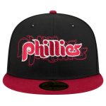 Philadelphia Phillies mens philadelphia phillies new era black shadow stitch 59fifty fitted hat Collection - Exclusive Jerseys, Caps, and Hats