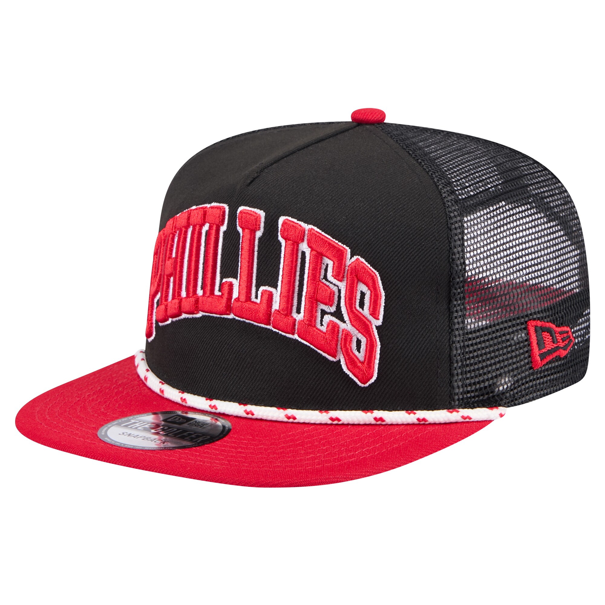 Philadelphia Phillies mens philadelphia phillies new era black throwback meshback golfer hat Collection - Exclusive Jerseys, Caps, and Hats
