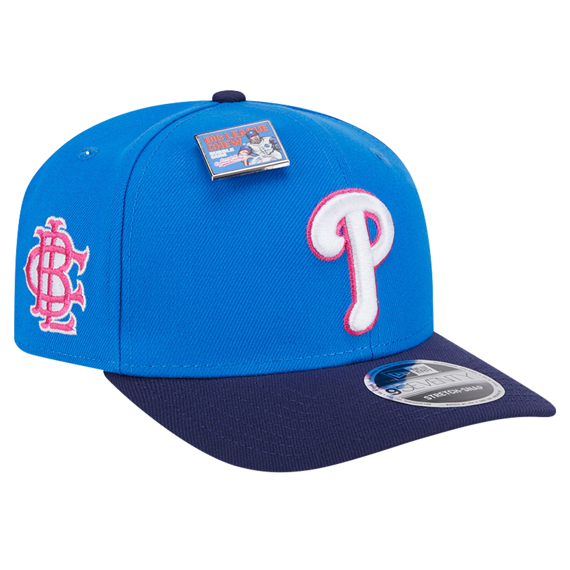 Philadelphia Phillies mens philadelphia phillies new era bluenavy 2024 big league chew flavor pack 9seventy adjustable hat Collection - Exclusive Jerseys, Caps, and Hats