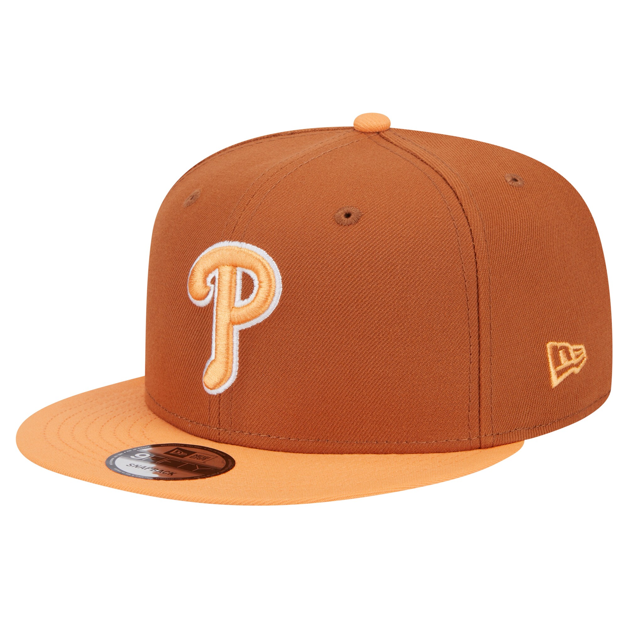 Philadelphia Phillies mens philadelphia phillies new era brown spring color two-tone 9fifty snapback hat Collection - Exclusive Jerseys, Caps, and Hats