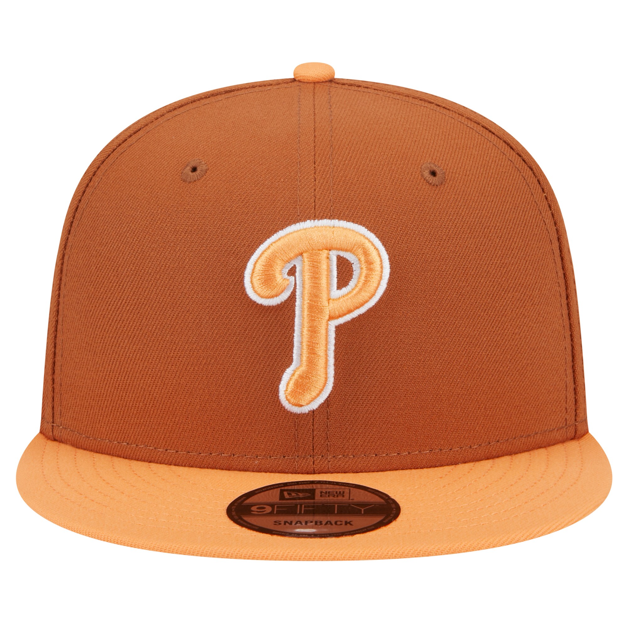 Philadelphia Phillies mens philadelphia phillies new era brown spring color two-tone 9fifty snapback hat Collection - Exclusive Jerseys, Caps, and Hats