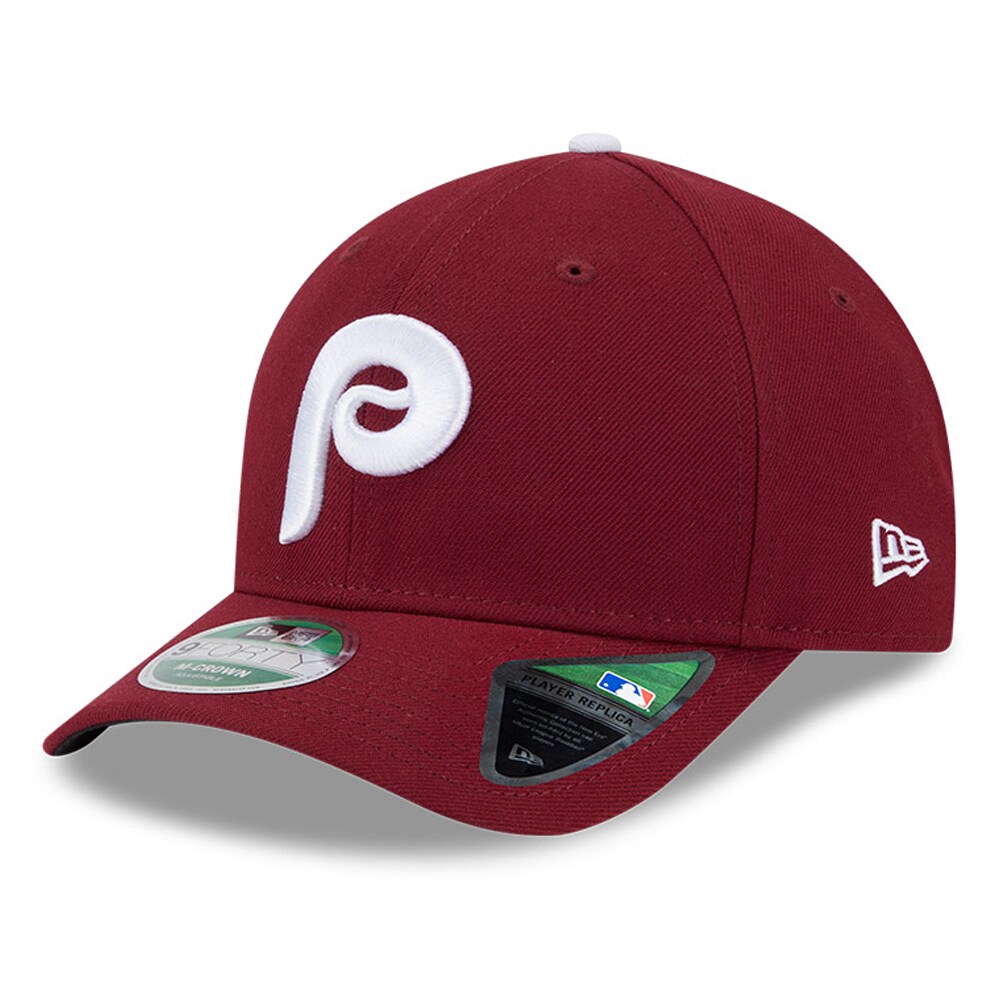 Philadelphia Phillies mens philadelphia phillies new era burgundy player replica 9forty adjustable hat Collection - Exclusive Jerseys, Caps, and Hats