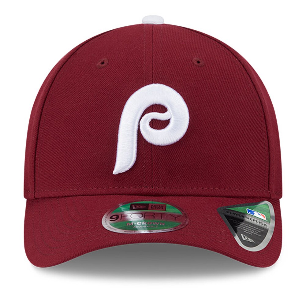 Philadelphia Phillies mens philadelphia phillies new era burgundy player replica 9forty adjustable hat Collection - Exclusive Jerseys, Caps, and Hats