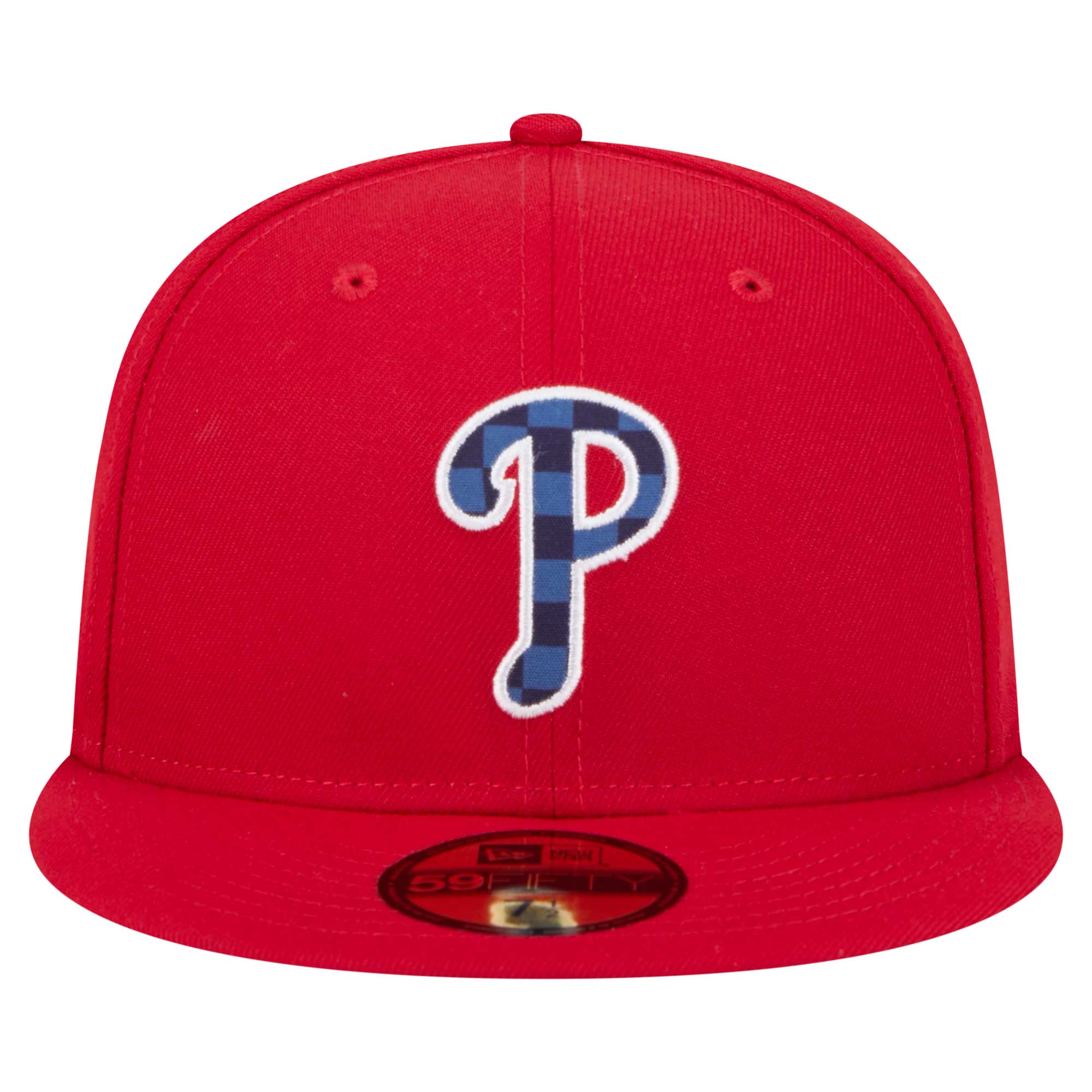 Philadelphia Phillies mens philadelphia phillies new era checkered undervisor red 59fifty fitted hat Collection - Exclusive Jerseys, Caps, and Hats