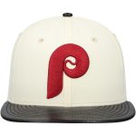 Philadelphia Phillies mens philadelphia phillies new era cream game night leather visor 59fifty fitted hat Collection - Exclusive Jerseys, Caps, and Hats