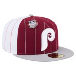 Philadelphia Phillies mens philadelphia phillies new era dark red pinstripe 59fifty fitted hat Collection - Exclusive Jerseys, Caps, and Hats