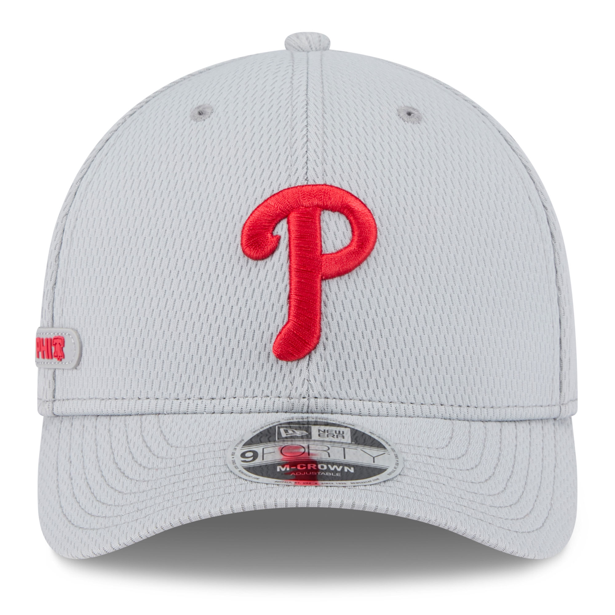 Philadelphia Phillies mens philadelphia phillies new era gray 2025 mlb clubhouse 9forty m-crown adjustable hat Collection - Exclusive Jerseys, Caps, and Hats