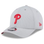 Philadelphia Phillies mens philadelphia phillies new era gray 2025 mlb clubhouse 9forty m-crown adjustable hat Collection - Exclusive Jerseys, Caps, and Hats