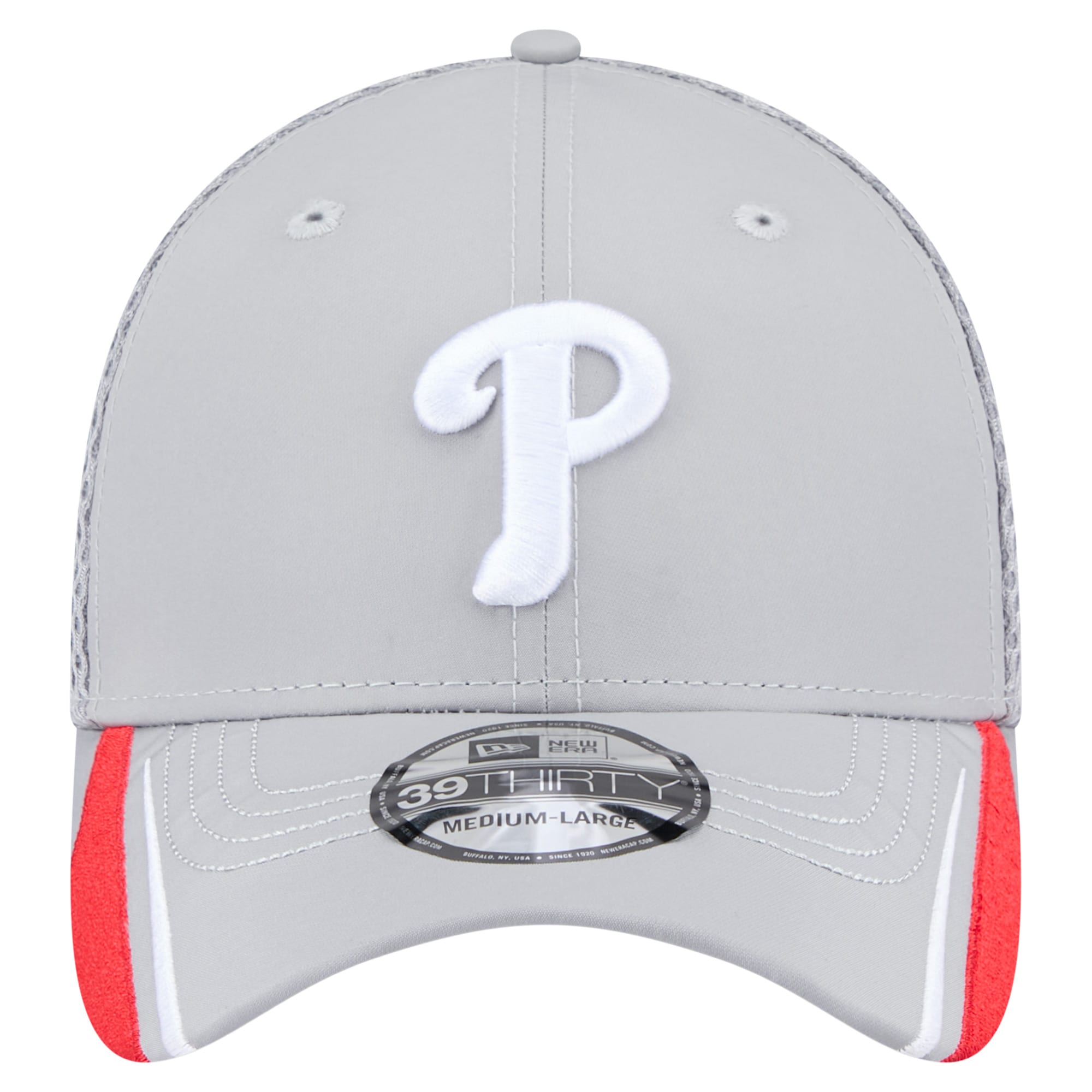 Philadelphia Phillies mens philadelphia phillies new era gray linear 39thirty flex-fit hat Collection - Exclusive Jerseys, Caps, and Hats