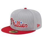 Philadelphia Phillies mens philadelphia phillies new era gray pivot mesh 59fifty fitted hat Collection - Exclusive Jerseys, Caps, and Hats