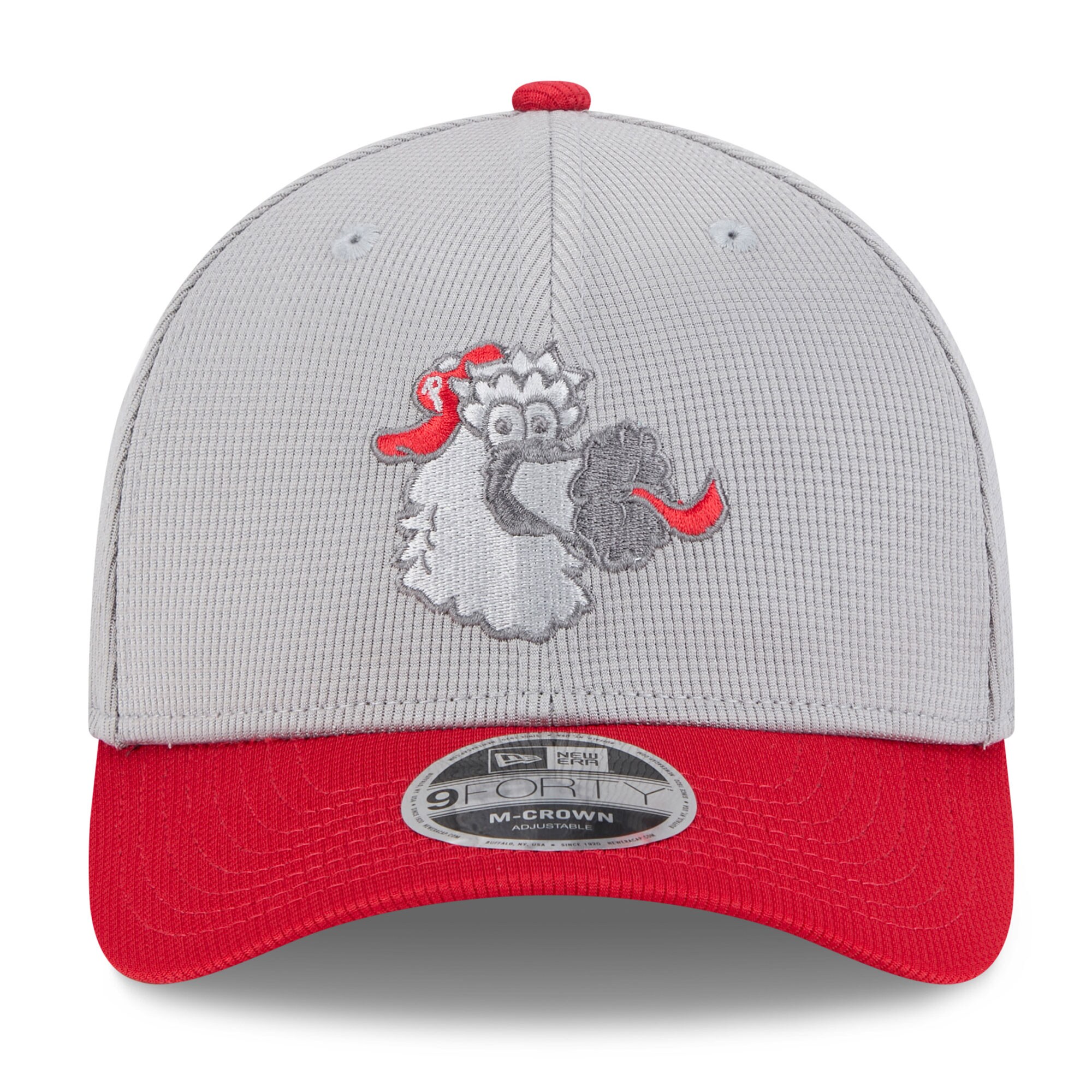 Philadelphia Phillies mens philadelphia phillies new era grayred 2025 batting practice 9forty m-crown adjustable hat Collection - Exclusive Jerseys, Caps, and Hats