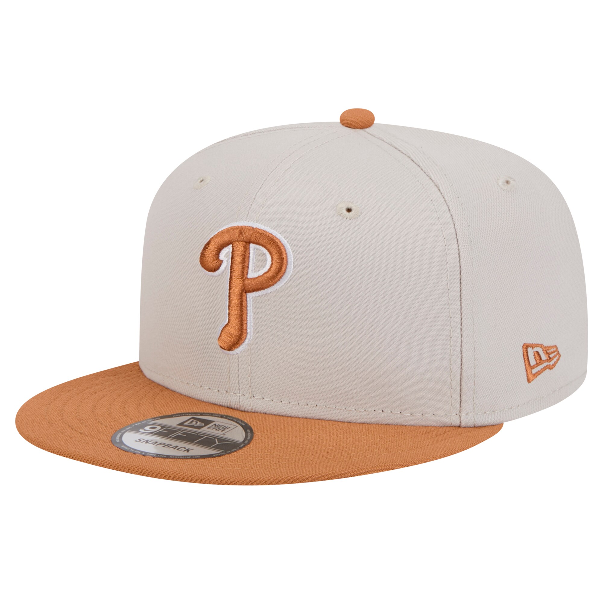 Philadelphia Phillies mens philadelphia phillies new era khakibrown color pack two-tone 9fifty snapback hat Collection - Exclusive Jerseys, Caps, and Hats