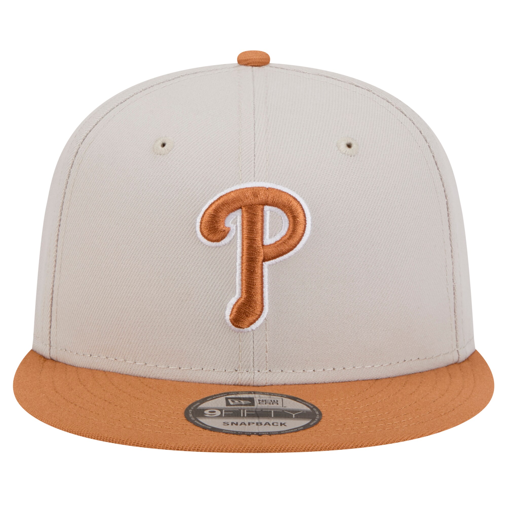 Philadelphia Phillies mens philadelphia phillies new era khakibrown color pack two-tone 9fifty snapback hat Collection - Exclusive Jerseys, Caps, and Hats
