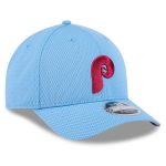 Philadelphia Phillies mens philadelphia phillies new era light blue 2025 mlb clubhouse 9forty m-crown adjustable hat Collection - Exclusive Jerseys, Caps, and Hats